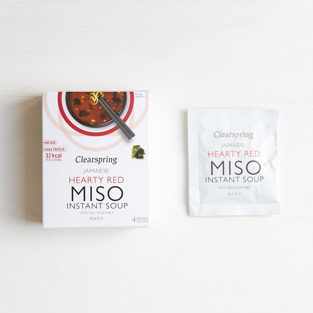 Clearspring Instant Miso Soup - Hearty Red with Sea Vegetable