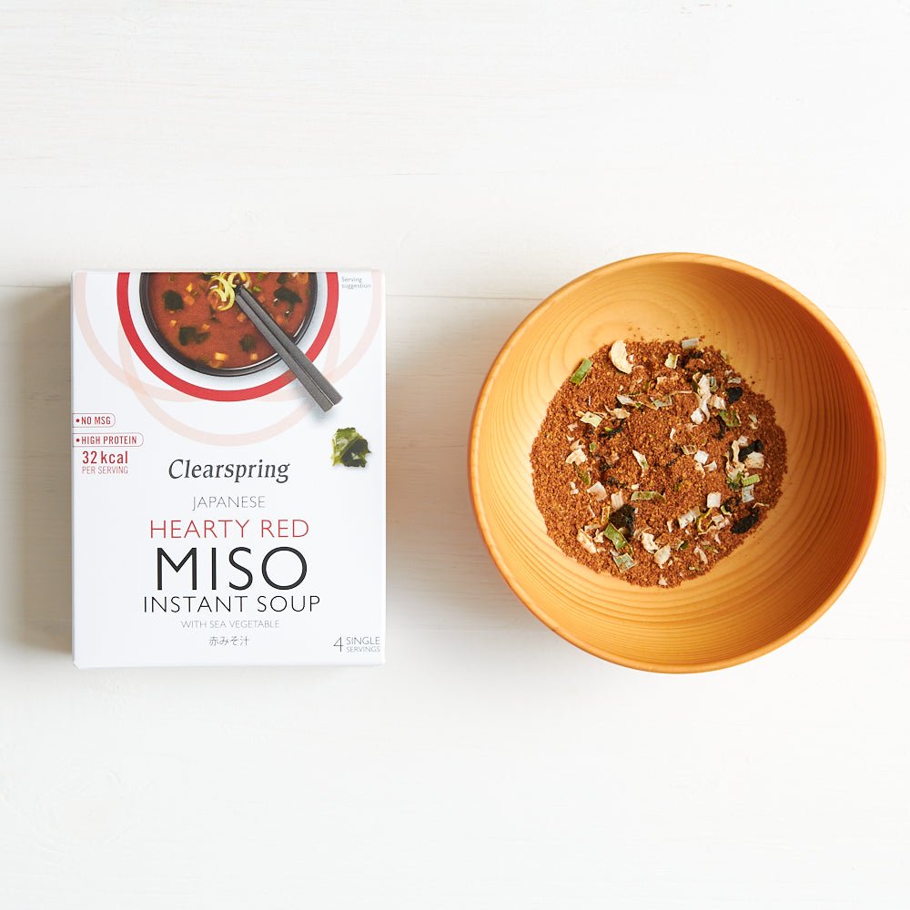 Clearspring Instant Miso Soup - Hearty Red with Sea Vegetable