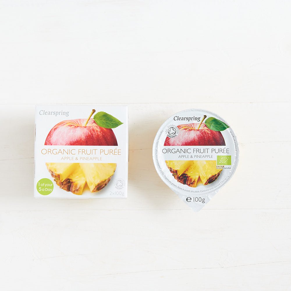 Clearspring Organic Fruit Purée - Apple &amp; Pineapple