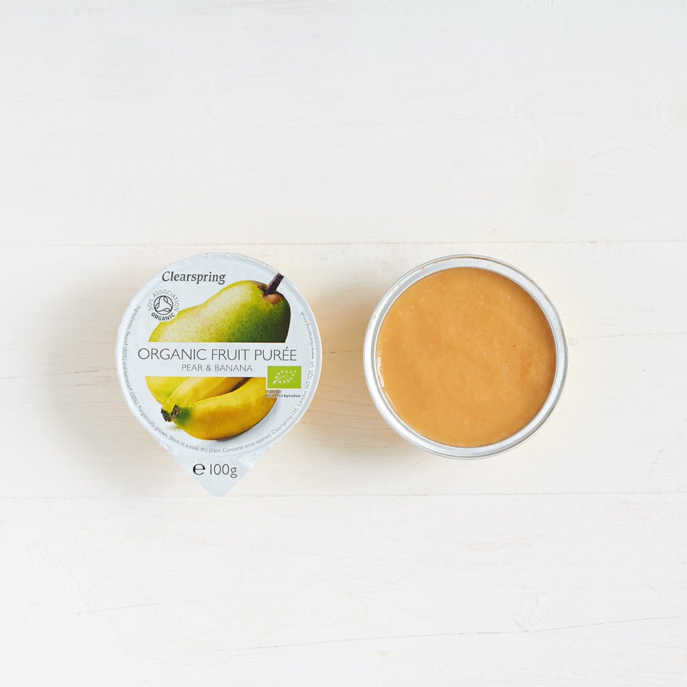 Clearspring Organic Fruit Purée - Pear &amp; Banana