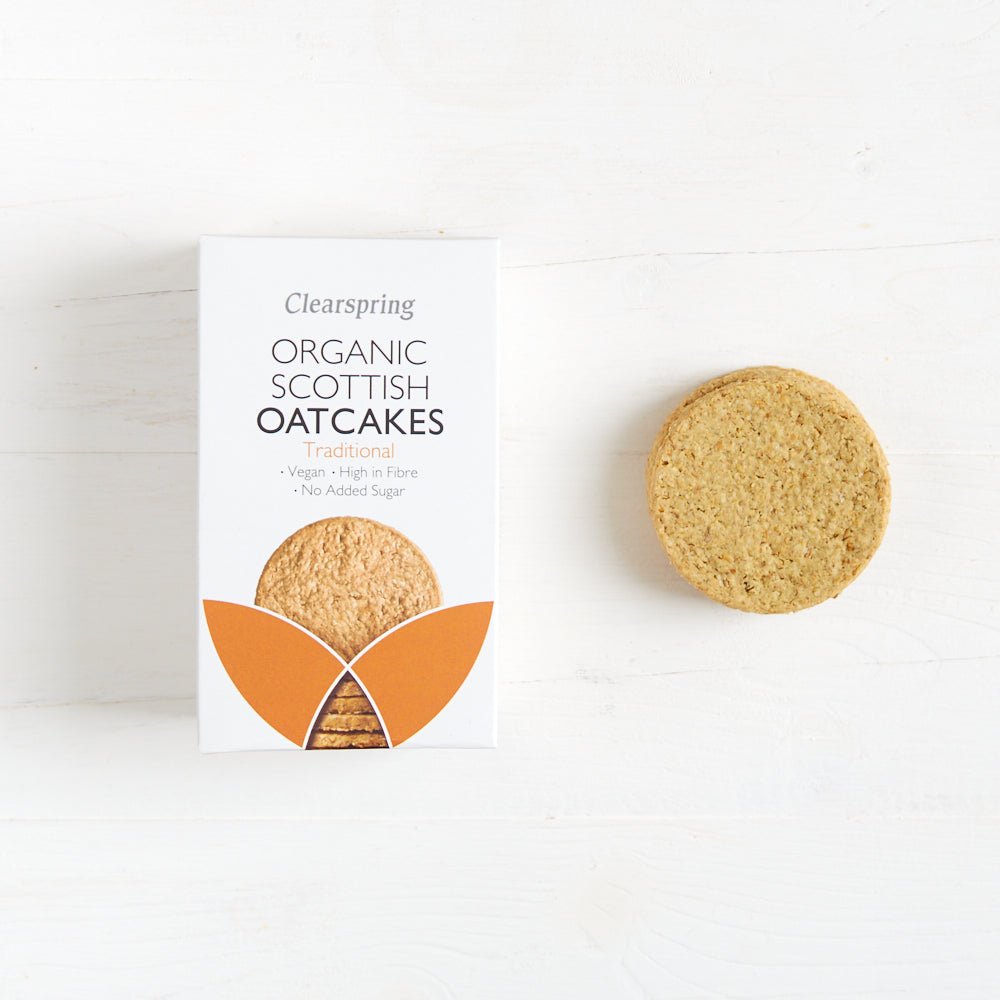 Clearspring Organic Oatcakes - Traditional