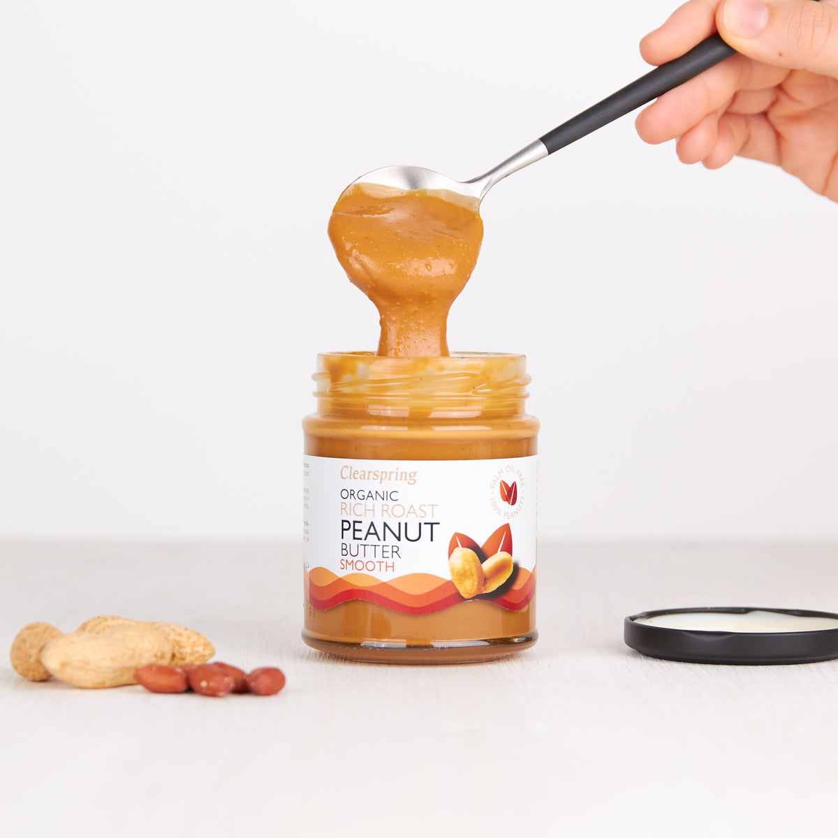 Clearspring Organic Rich Roast Peanut Butter - Smooth