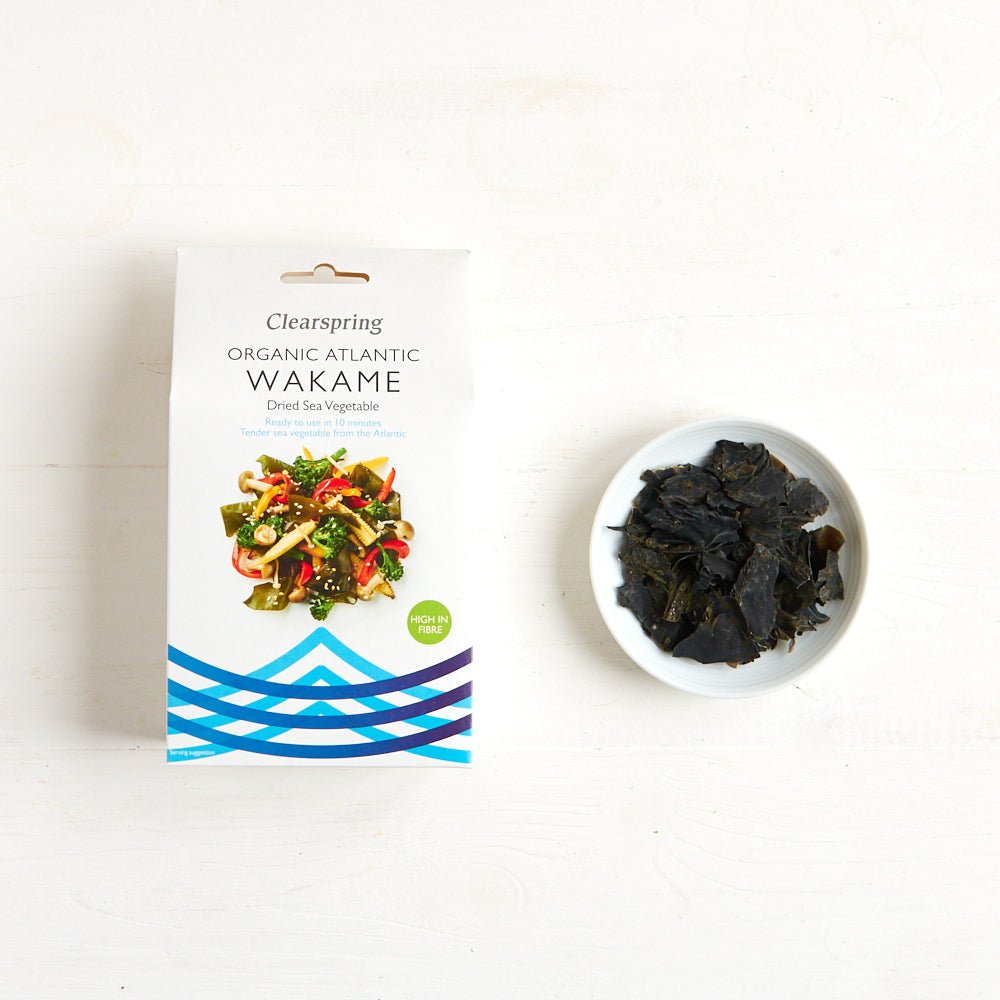 Organic Atlantic Wakame - Dried Sea Vegetable | Clearspring
