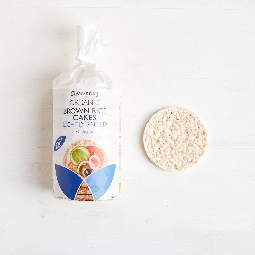Clearspring Organic Brown Rice Cakes - Lightly Salted