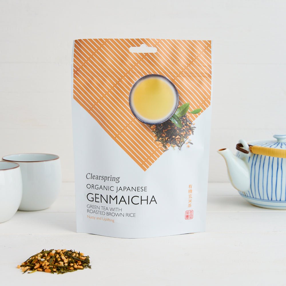 Clearspring Organic Japanese Genmaicha - Loose Leaf Tea