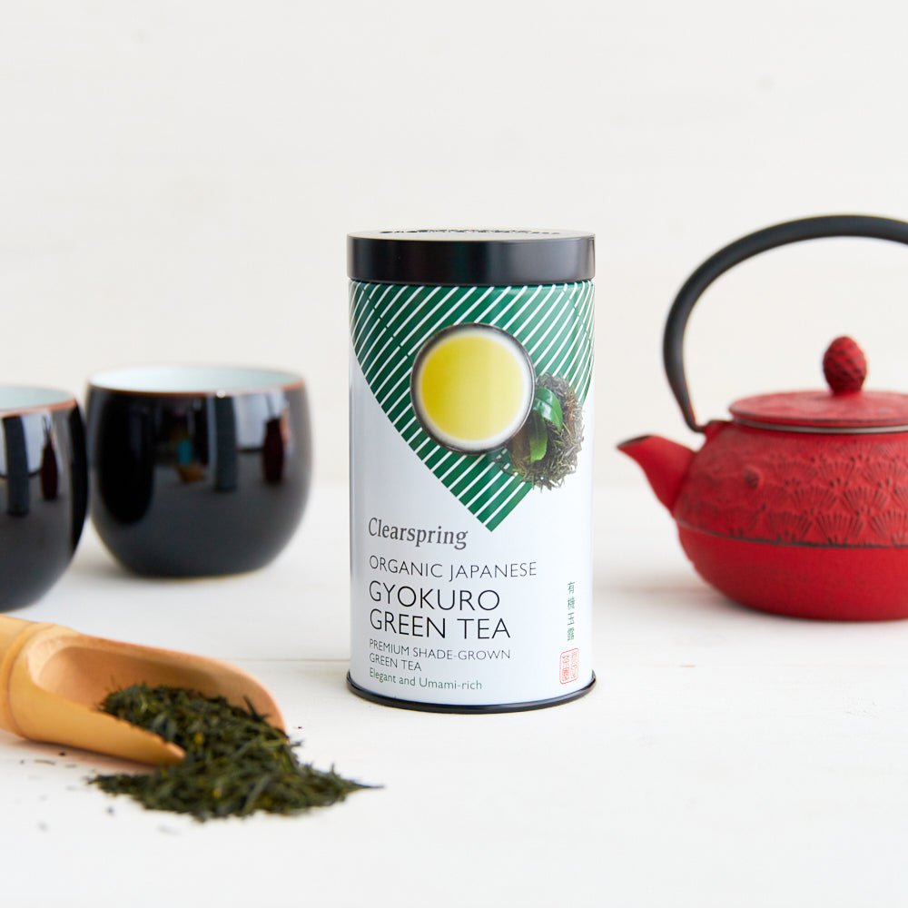 Clearspring Organic Japanese Gyokuro Green Tea - Loose Leaf Tea