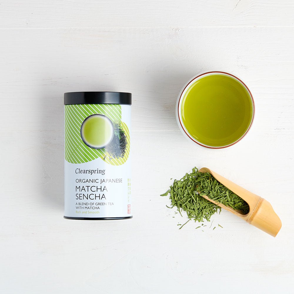 Clearspring Organic Japanese Matcha Sencha - Loose Leaf Tea