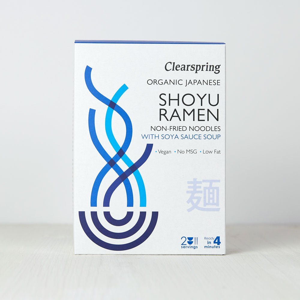 Clearspring Organic Japanese Shoyu Ramen Noodles (5 Pack)