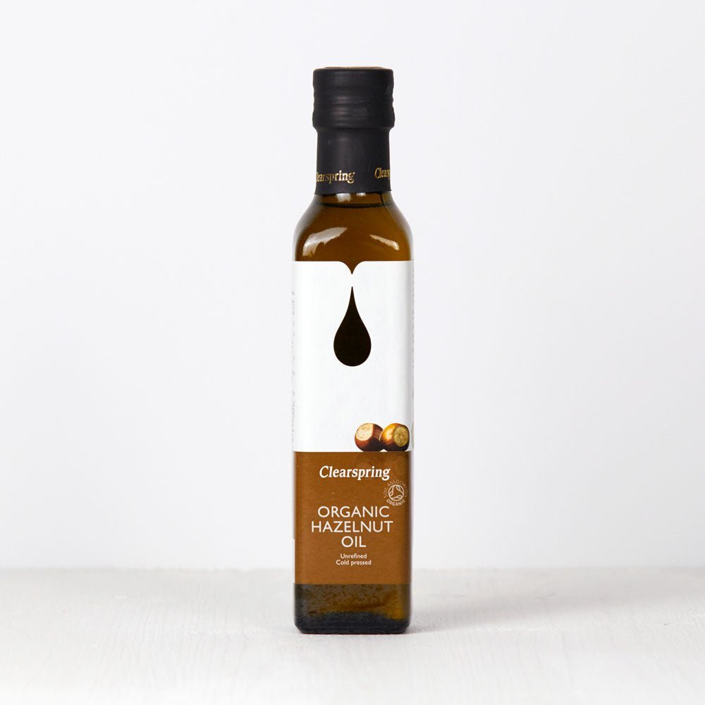 Clearspring Organic Hazelnut Oil - 250ml (8 Pack)