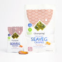 Clearspring Organic Seaveg Crispies Multipack - Turmeric (Crispy Seaweed Thins)