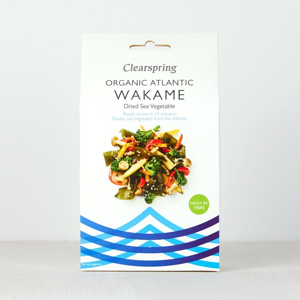Clearspring Organic Atlantic Wakame - Dried Sea Vegetable (8 Pack)