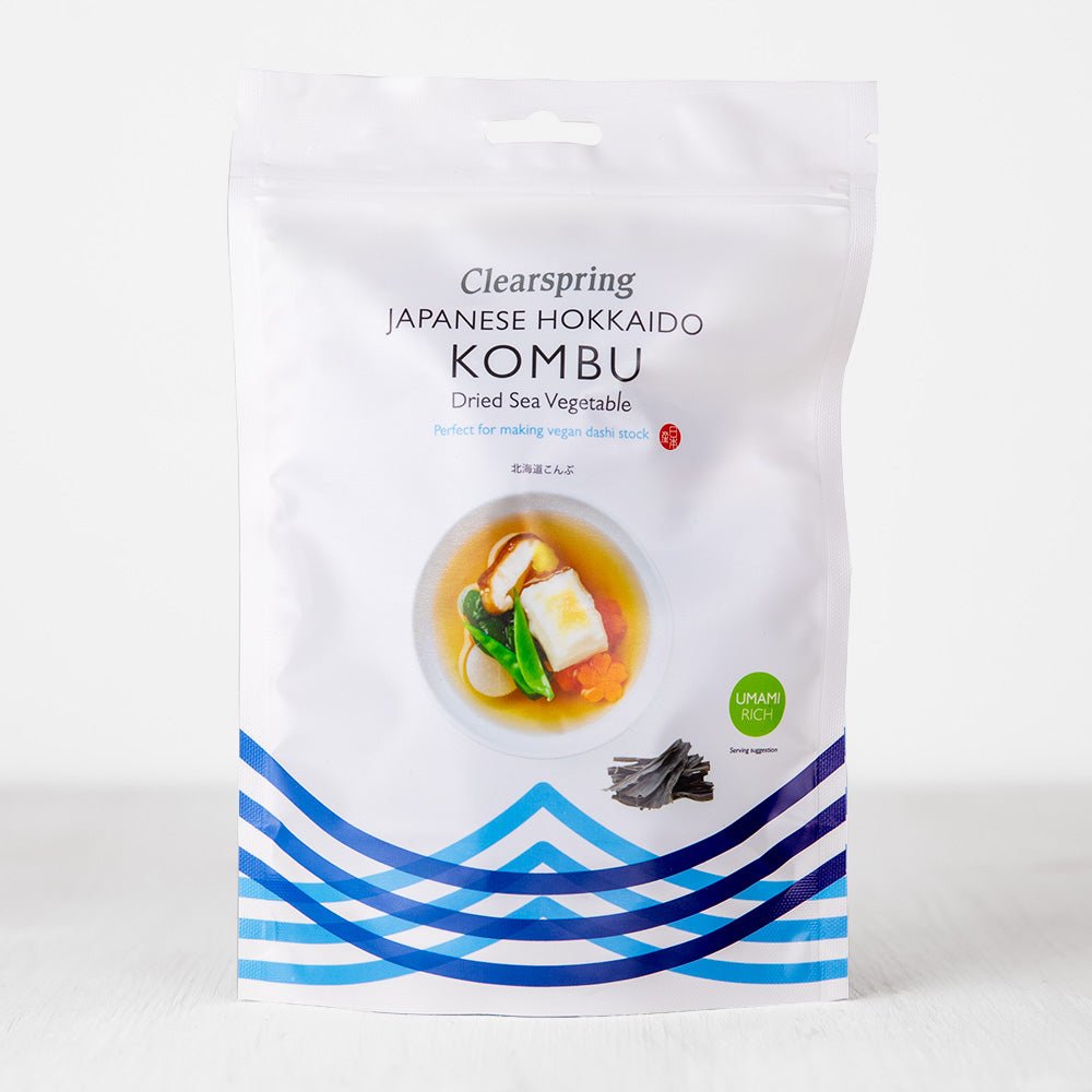 Clearspring Japanese Hokkaido Kombu - Dried Sea Vegetable