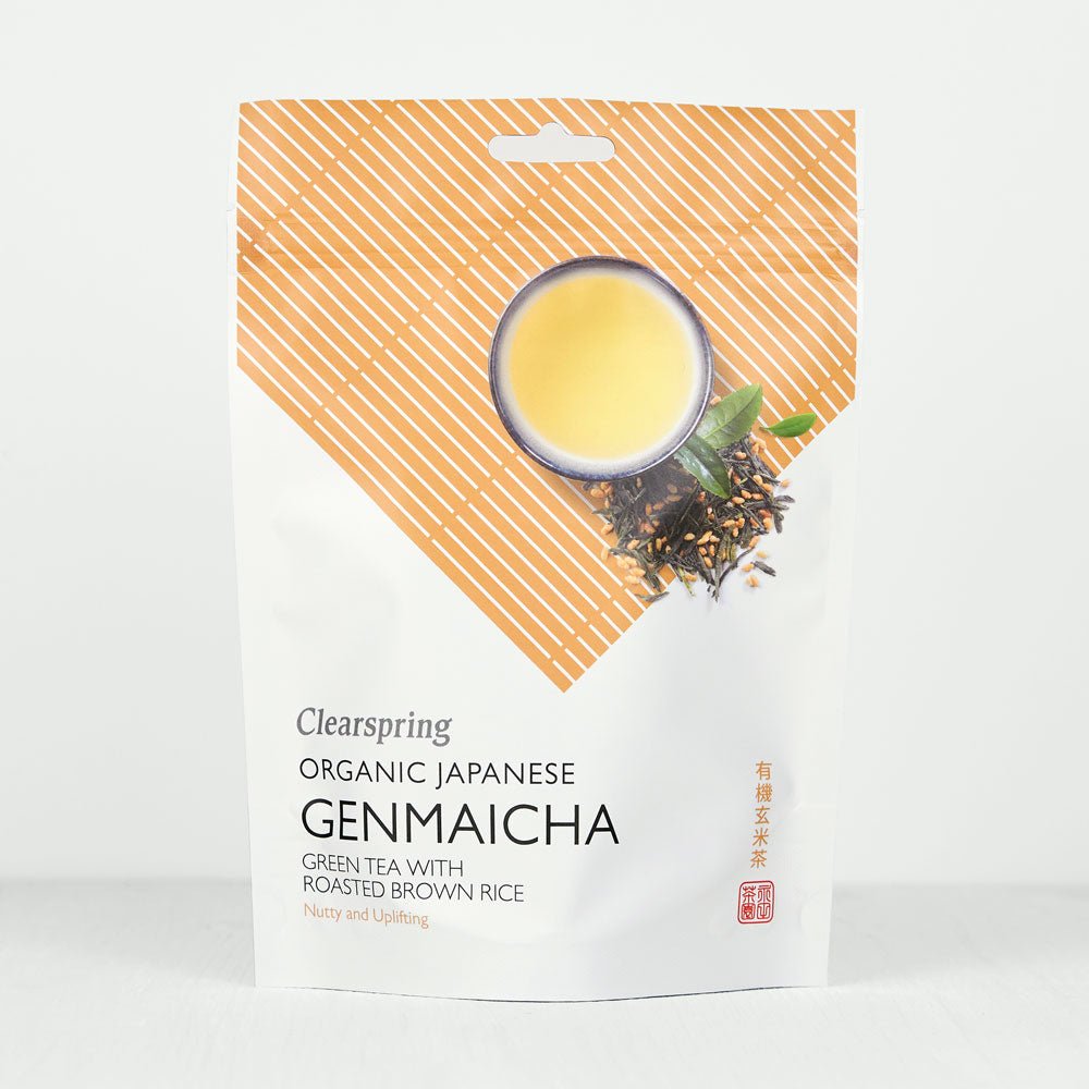 Clearspring Organic Japanese Genmaicha - Loose Leaf Tea