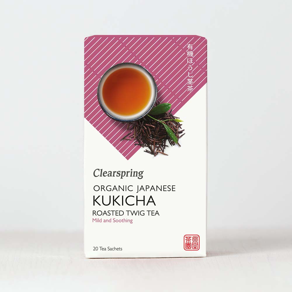 Clearspring Organic Japanese Kukicha - 20 Tea Sachets