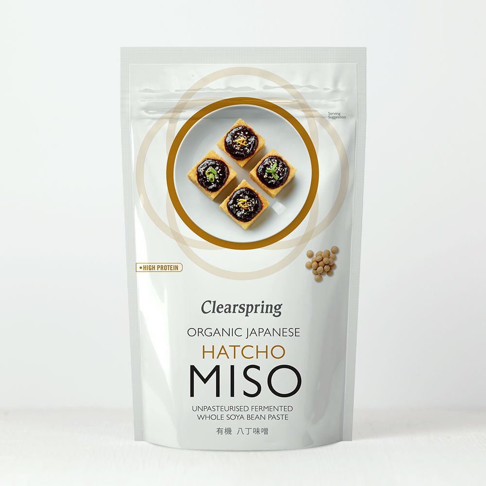 Clearspring Organic Japanese Hatcho Miso Paste - Unpasteurised (6 Pack)