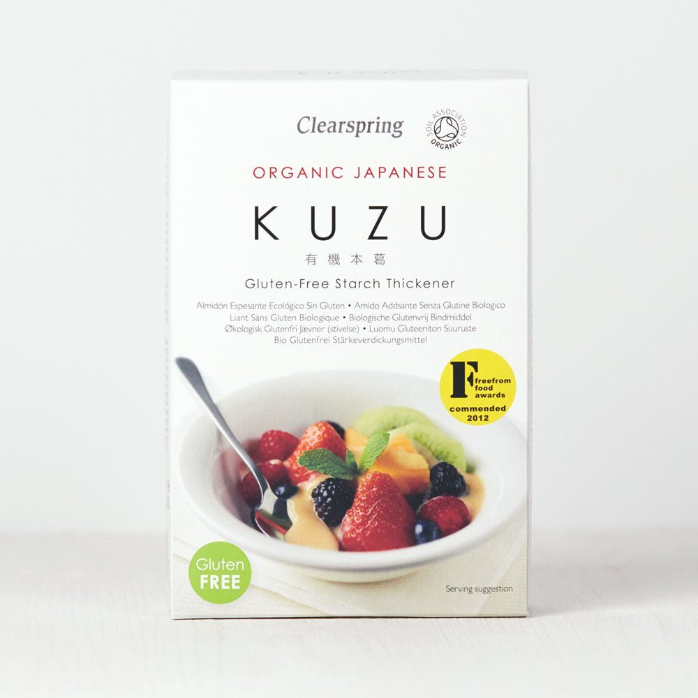 Clearspring Organic Japanese Kuzu (Kudzu) - Gluten Free Starch Thickener (6 Pack)