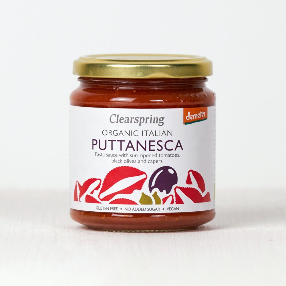 Clearspring Demeter Organic Italian Pasta Sauce - Puttanesca (6 Pack)