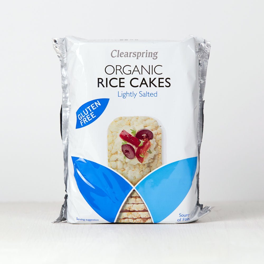 Clearspring Organic Rice Cakes - Lightly Salted (12 Pack)