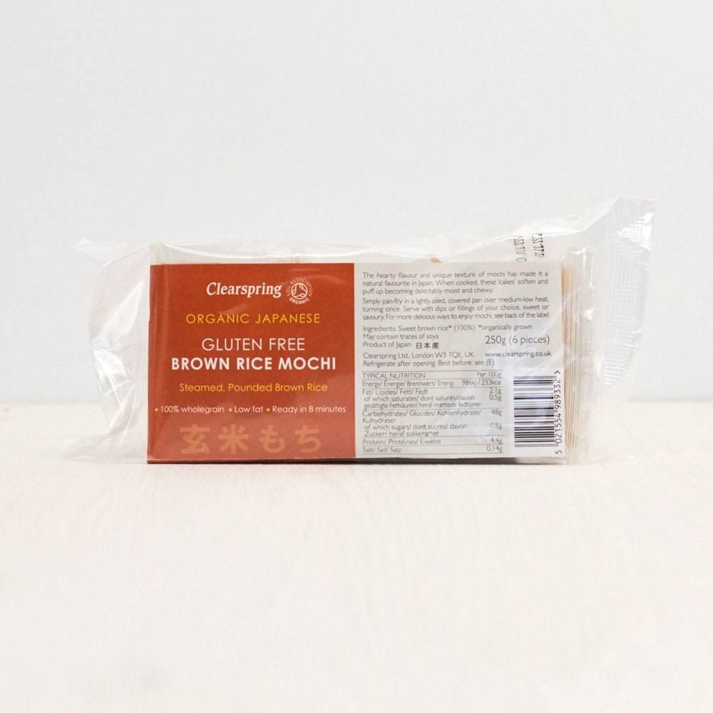 Clearspring Organic Japanese Brown Rice Mochi (6 Pack)