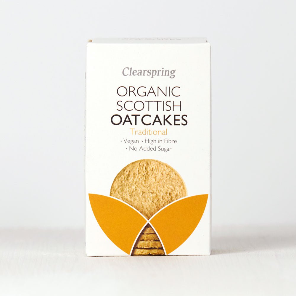 Clearspring Organic Oatcakes - Traditional