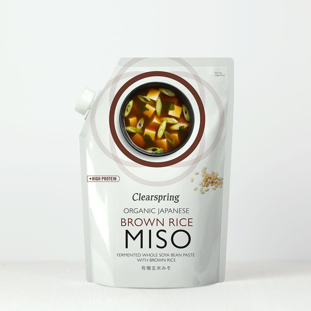 Clearspring Organic Japanese Brown Rice Miso Paste - Pasteurised